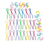 Baluue Portabobinas de Plástico para Máquina de Coser, Abrazaderas de Bobina de Costura Antideslizantes, Organizador de Costura 25 Clips Fijos y 25 Portabobinas, Accesorios para Máquinas