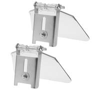 Baluue Protector Ocular Transparente para Amoladora de Banco Conjunto Pequeño 2 Lentes y Escudo Protector Anti Polvo Accesorios para Herramientas y Cubierta Protectora Angular