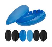 Baluue Protectores Auditivos Suaves y Fáciles de Limpiar para Teñir el Cabello de Silicona 4 Pares para Uso en Salón de Peluquería y Uso Personal