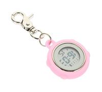 Baluue Reloj De Bolsillo Digital Clip Rosa, Reloj Pequeño para Enfermeras, Colgante Portátil, Resistente y Práctico para Profesionales Salud