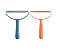 Baluue Removedor de Vello Portátil para Ropa y Asientos de Coche, 2 Piezas, Plástico Compacto y Fácil de Usar, Adecuado para Eliminar Pelusas y Polvo