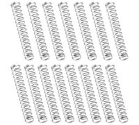 Baluue Resortes de Compresión de Acero Inoxidable 0.8x6 Mm, 15 Piezas, Muelles Espirales para Mecanismo de Resorte de Cascanueces, Repuestos para Abrir Nueces y Castañas en Cocina