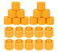 Baluue Rodillo para Máquina de Encolado de Cantos Plástico 20 Piezas 28X5X26 MM Rueda Soporte Repuesto para Corte y Acabado de Baldosas Renovación y Decoración