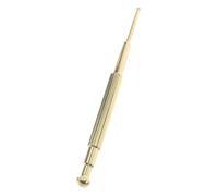 Baluue Sonda Auricular de Latón con Resorte 1 Unidad Bolígrafo de Acupresión Herramienta Terapéutica para Masaje Facial Auriculoterapia Cuidado de Salud Alternativa