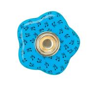 Baluue Soporte Antideslizante para Violonchelo de Abs, Protector de Suelo Azul Claro, Almohadilla Compacta y Duradera, Accesorio Esencial para Instrumentos de Cuerda, Fácil Transporte