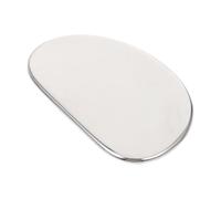 Baluue Tabla de Raspado de Masaje de Acero Inoxidable Bordes Redondeados para Masaje Corporal y Facial, Herramienta Portátil para Relajación y Cuidado Piel