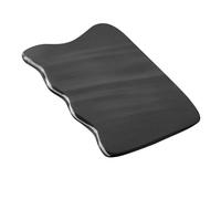 Baluue Tabla de Raspar de Cuerno Natural Placa Raspadora Facial y Herramienta Gua Sha para Masajes y Terapia de Bienestar Casa