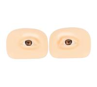 Baluue Tablero De Práctica De Maquillaje Silicona De Práctica De Ojos Para Sombras Reutilizable y Flexible Para Entrenamiento De Maquillaje y Técnicas De Aplicación