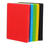 Baluue Tarjetas de Plástico Esmerilado Imprimibles en 50 Unidades 89X66 CM Resistentes al Agua Grosor 05 MM para Etiquetas Manualidades y Oficina