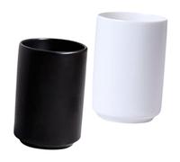 Baluue Taza De Té De Oficina Tazas De Café De Cerámica Decoración Vintage Taza De Enjuague Bucal De Cerámica Sin Asa Taza Recta Cerámica 2 Piezas Decoración Japonesa Bolígrafos Antiguos