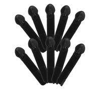 Baluue Tiradores de Cremallera para Equipaje de Nailon Negro, 10 Piezas, Cabezal Doble Capa Antiexplosión, Accesorios de Reemplazo para Maletas, Kit de Reparación para Viajes y Mochilas