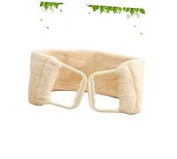 Baluue Toalla De Baño De Exfoliante Toalla De Doble Cara Espalda De Baño Larga y Fácil De Limpiar