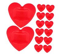 Baluue Vendajes Adhesivos Corazón 20 Unidades Parches De Dibujos Animados Flexibles Transpirables Impermeables Cuidado De Heridas Para Niños y Adultos Uso Diario Superventas