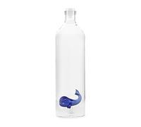 Balvi Botella Atlantis Blue Whale con Figura en Forma de Ballena Azul en el Interior Borosilicato