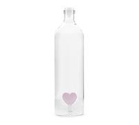 Balvi Botella Love con Figura en Forma de corazón Rosa en el Interior Borosilicato