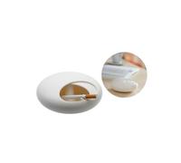 Balvi - Cenicero Pebble blanco melamina