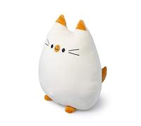 Balvi Cojín Sweet Kitty Color Blanco Forma de Gato Suave y Muy Blando Poliéster