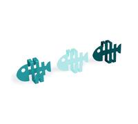 Balvi Colgador cajón Fish Set de 3 colgadores En Forma de pez Ideal para cajón de Cocina Metal