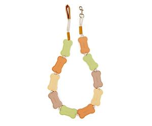Balvi Correa Perro Biscuit Ligera y con Forma de Galletas para Perro Plástico 108 cm