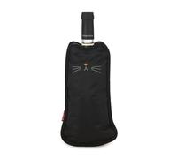 Balvi Enfriador de botellas de vino Meow Color negro Funda enfriadora en forma de gato Con bandas elá