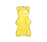 Balvi Florero Yummy Bear Color Amarillo con Forma de Osito de gominola Vidrio 24 cm