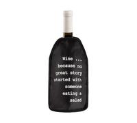 Balvi Great Story Enfriador de Vino Color Negro Nylon