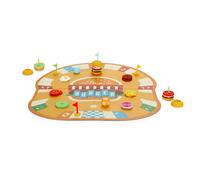 Balvi Juego de Mesa The Burger CREA la Mejor Hamburguesa y GANA Plástico