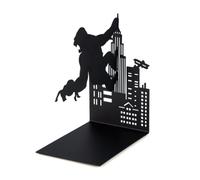 Balvi - Kong sujetalibros Decorativo de Metal en Color Negro. Diseño Original