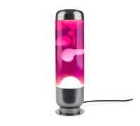 Balvi Lámpara Lava Capsule Color Rosa/Blanco Diseño Moderno y Sofisticado para Decorar Aluminio/vidri