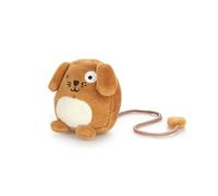 Balvi Marcapáginas Fluffy Woof Color marrón Divertido Punto de Libro en Forma de Perro Poliéster