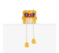 Balvi Mini Maceta Cool Cat Color Amarillo Decora con Humor y Estilo felino Cerámica