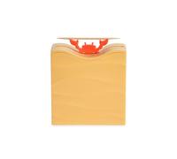 Balvi Palillero Sebastian Color Rojo Mágico e higiénico Plástico