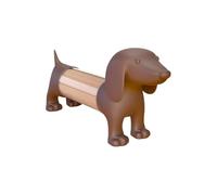 Balvi Palillero Teckel Color marrón con Forma de Perro Acrílico/plástico PVC