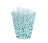 Balvi Papelera Letters Color Turquesa Papelera Original de diseño Plástico