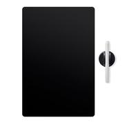 Balvi Pizarra Nevera Noir Color Negro Magnética con rotulador y Borrador Polipropileno 42 x 30 cm