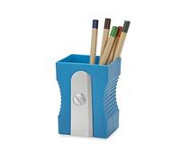 Balvi Portalápices Sharpener Color Azul Mantén tu Escritorio organizado Portalápices Original y Diver