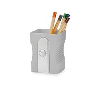 Balvi Portalápices Sharpener Color Gris En Forma de sacapuntas Plástico