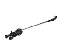Balvi Rascador Curious Cat Color Negro Rascador de Espalda Extensible En Forma Divertida de Gato negr