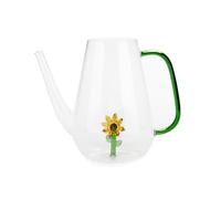 Balvi Regadera Botanical Sunflower Color Amarillo Hecha a Mano en borosilicato Vidrio 1 L