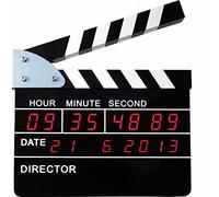 Balvi Reloj Despertador Claqueta Director de Cine