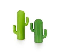 Balvi Set Sal & Pimienta Cactus Color Verde En Forma de Cactus Porcelana