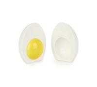 Balvi Set Sal & Pimienta Uovo L Color Blanco En Forma de Huevo Porcelana