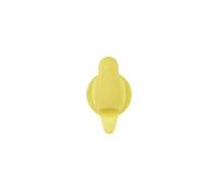 Balvi Soporte Cepillo Dental Birdie Color Amarillo con Ventosa con Forma de pajarito Silicona