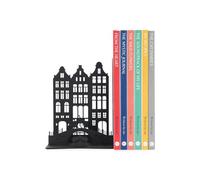 Balvi Sujetalibros Amsterdam Color Negro Resistente y Antideslizante Metal