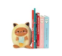 Balvi Sujetalibros Kawaii Minty Color Amarillo Gato Amante de los Helados Poliéster