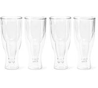 Balvi Vaso Cerveza Gravity Set de 2 Vasos de 250 ml Doble Pared Mantiene el Frio Forma de Botella del (Paquete de 2)