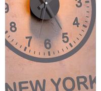 Balvi - World Clock Reloj de Pared. Incluye Tres Relojes y Tres vinilos. London-Paris-New York. Funci