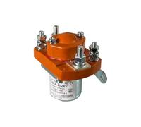 BALYDLUL 1 contactor de CC de 50 A, 100 A, 200 A, 300 A, 400 A, 1 NA, 1 NC, 12 V, 24 V, 36 V, 48 V, 60 V, 72 V, 84 V, 120 V, Bobina Simple(SZJ50A,1NC)