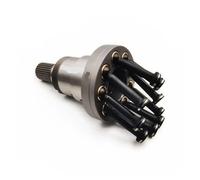 BALYDLUL Motor hidráulico Pieza 51V250 Eje T27 con aro de pistón(Teeth 15)
