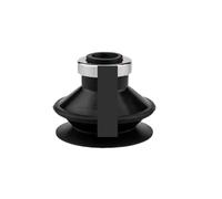 BALYDLUL Ventosa de vacío de Tipo Paralelo ZP32/40/50US/UN,PT1/2/3,M5/M8/1/8,ZPT10BN-B5, Cabezal de Hardware de Anillo de presión a Juego,(B1ack)